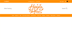 Desktop Screenshot of hayescalls.com